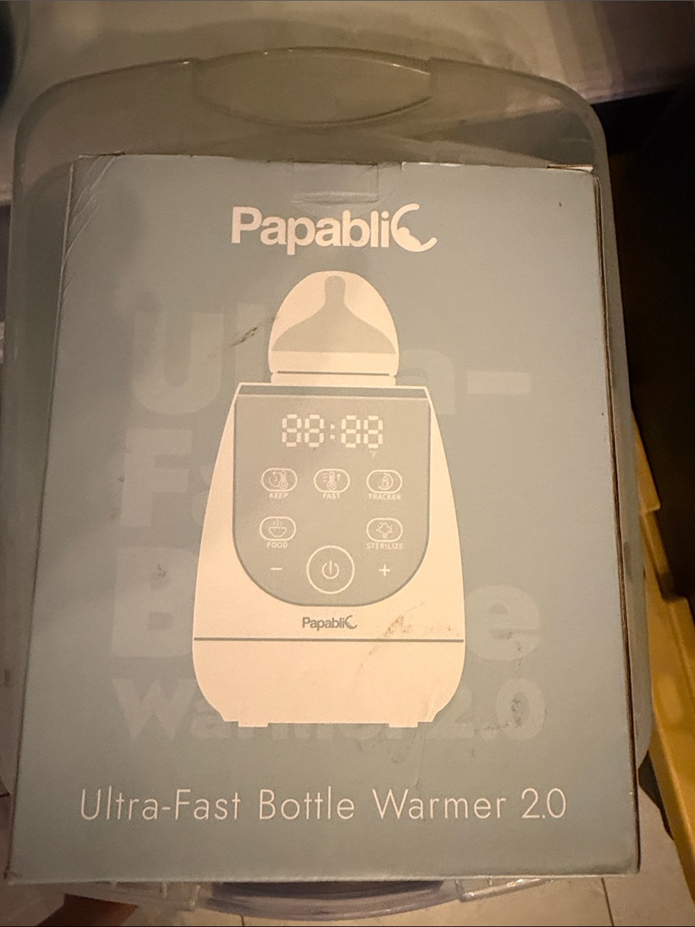 Ultra-Fast Bottle Warmer 2.0 - Light Blue